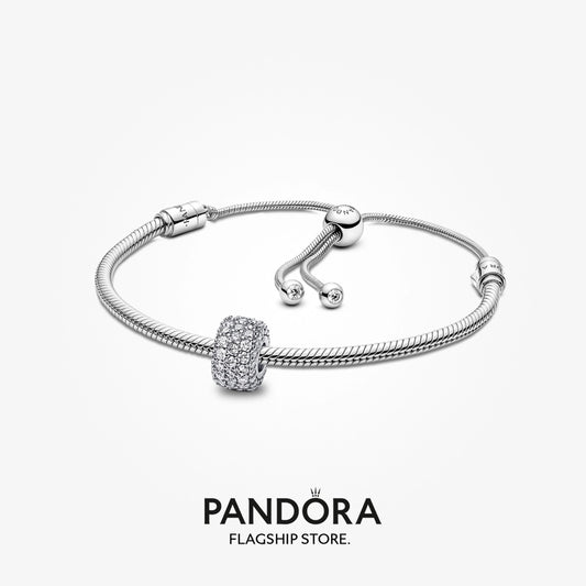 Pandora Sparkle Charm & Bracelet Set