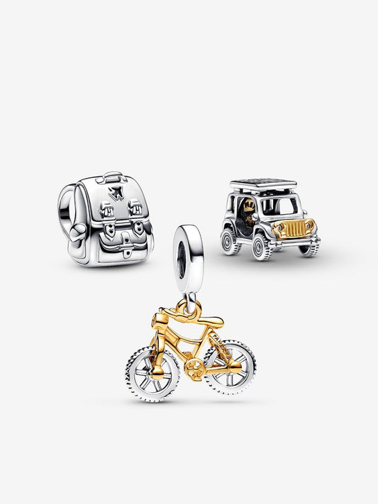 Let's Go On An Adventure Charm Trio